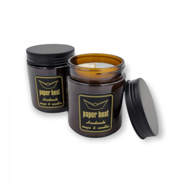 Soy candle with Tobacco / Vanilla fragrance