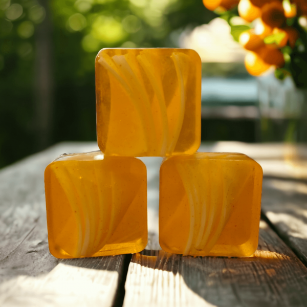 Σαπούνι τετράγωνο με άρωμα Πορτοκάλι