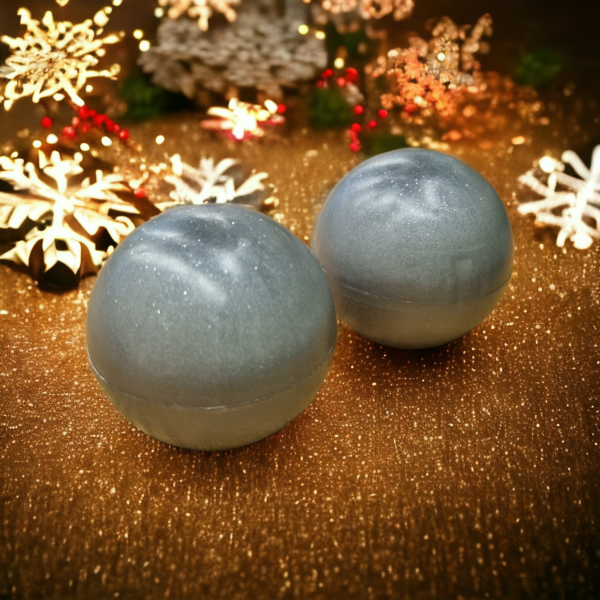 Christmas Ball Soap (Silver)