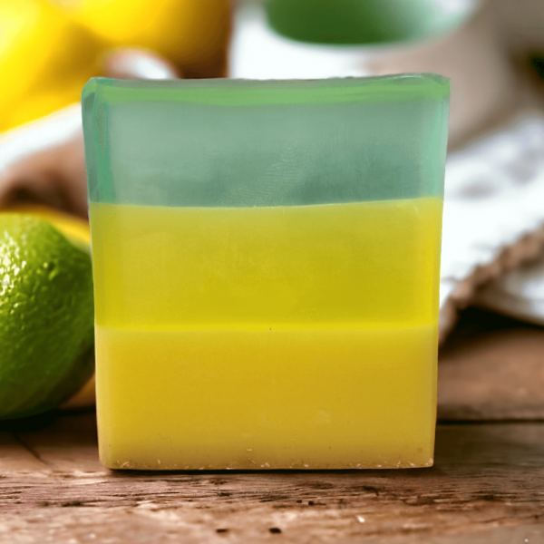 Σαπούνι με άρωμα Λεμόνι, Lime και Μέντα