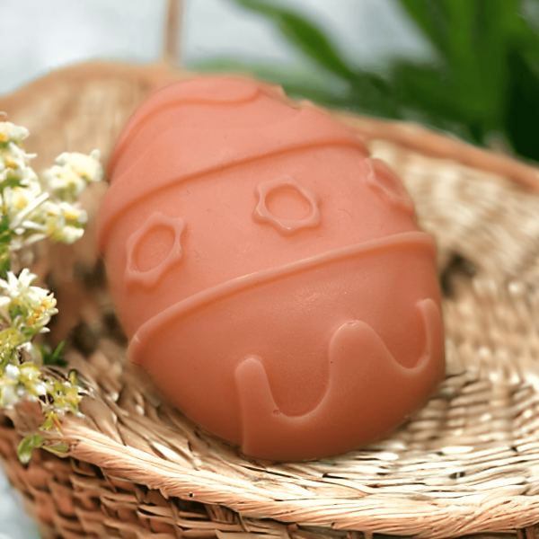 Easter egg soap with Frou Frou fragrance