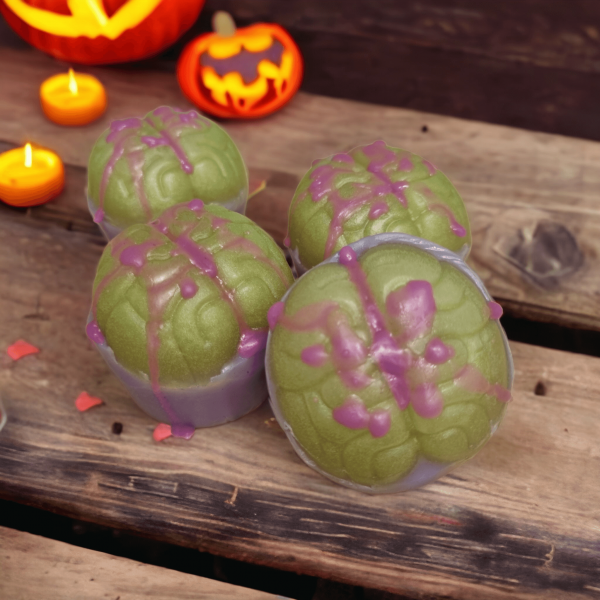 Halloween Σαπούνι Cupcake με μυαλά από Zombie