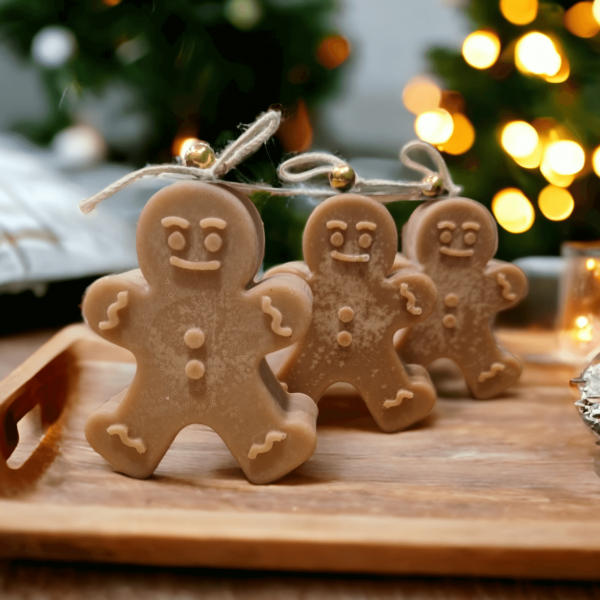 Αρωματικό Κερί Σόγιας με σχήμα Gingerbread Man (Christmas Spice)