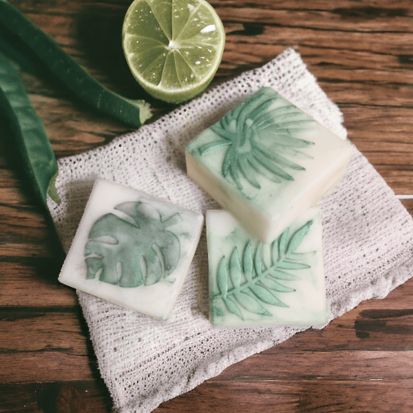 Σαπούνι με άρωμα Lime και Aloe Vera